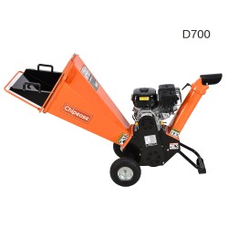 Chipease Wood Chipper Shredder Mulcher 7HP Petrol Pull Start（D700）