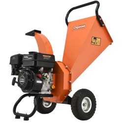 Chipease Wood Chipper Shredder Mulcher 7HP Petrol Pull Start（E700) 