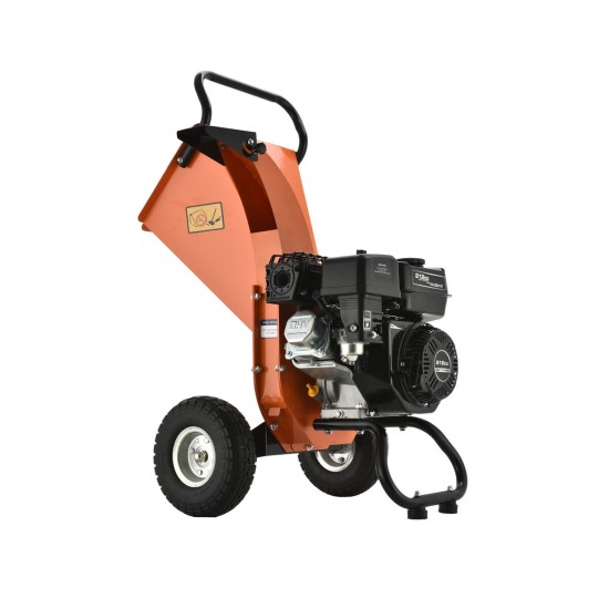 Chipease Wood Chipper Shredder Mulcher 7HP Petrol Pull Start（E700) 