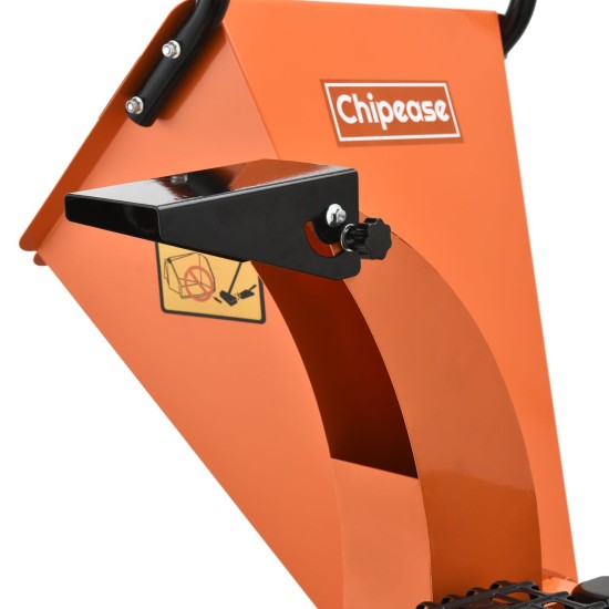 Chipease Wood Chipper Shredder Mulcher 7HP Petrol Pull Start（E700) 