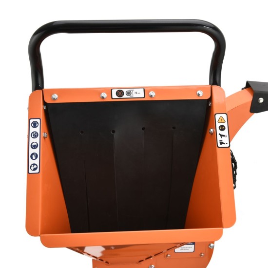 Chipease Wood Chipper Shredder Mulcher 7HP Petrol Pull Start（E700) 