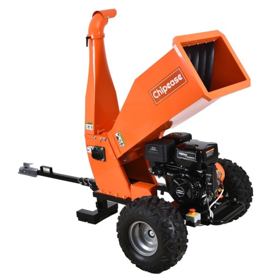 Chipease Wood Chipper  Mulcher 15HP Petrol Electric Start（B1500EHD) 